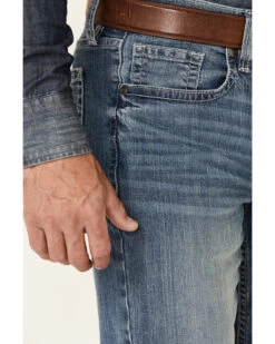 Cody James Men's Casey Light Wash Stretch Stackable Straight Jeans -Western Cowboy World 2000344540 400 P3