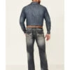 Rock & Roll Denim Men's Pistol Medium Vintage Stretch Regular Straight Jeans -Western Cowboy World 2000345202 400 P1