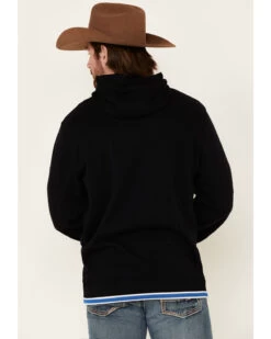 Cinch Men's Solid Black Logo Brand Hooded Sweatshirt -Western Cowboy World 2000345605 001 P4
