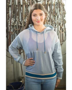 Kimes Ranch Women's Color-Block Somers Dream Embroidered Logo Hoodie