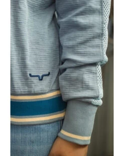 Kimes Ranch Women's Color-Block Somers Dream Embroidered Logo Hoodie -Western Cowboy World 2000346066 401 P4