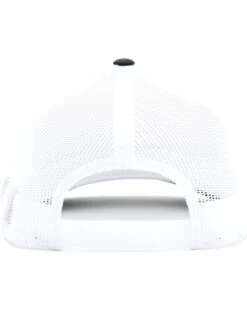 Oil Field Hats Men's Black & White Texas State Sunset Patch Golf Mesh-Back Ball Cap -Western Cowboy World 2000346215 001 P3