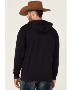 Cowboy Hardware Men's Navy Breed Graphic Hooded Sweatshirt -Western Cowboy World 2000346629 410 P4