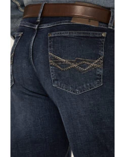 Wrangler 20X Men's Dusk Dark Wash Stretch Extreme Relaxed Straight Jeans 9 Wrangler 20X Men's Dusk Dark Wash Stretch Extreme Relaxed Straight Jeans -Western Cowboy World 2000346864 400 P4