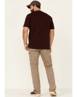 Wrangler ATG Men's All-Terrain Brindle Zip-Off Cargo Pants -Western Cowboy World 2000346869 342 P4