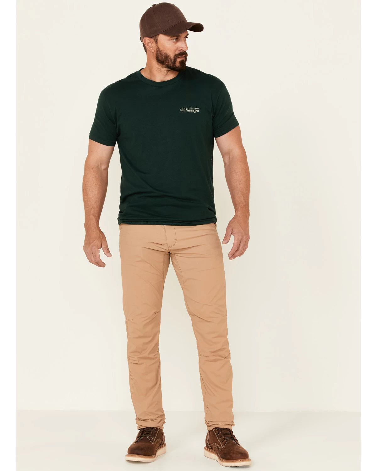 Wrangler ATG Men's All-Terrain Tiger Brown Convertible Trail Jogger Pants 3 Wrangler ATG Men's All-Terrain Tiger Brown Convertible Trail Jogger Pants