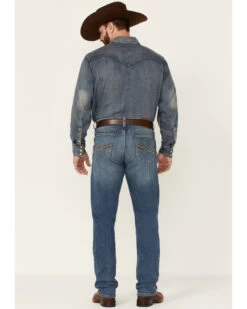 Wrangler 20X Men's No.44 Sierra Medium Wash Stretch Slim Straight Jeans - Long -Western Cowboy World 2000347675 400 P3
