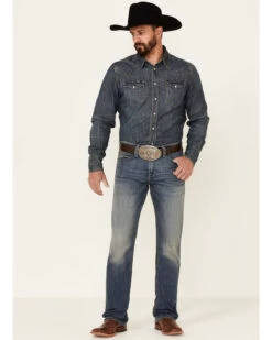 Ariat Men's M7 Jayce Offroad Medium Wash Stretch Slim Straight Jeans