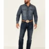 Ariat Men's M4 Barstow Denali Dark Wash Stretch Relaxed Straight Jeans 2 Ariat Men's M4 Barstow Denali Dark Wash Stretch Relaxed Straight Jeans -Western Cowboy World 2000348040 400 P1