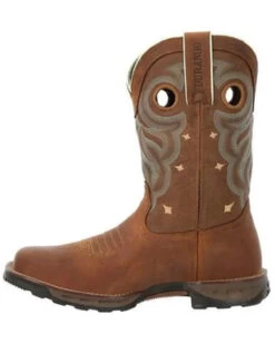 Durango Women's Maverick Waterproof Western Work Boots - Steel Toe -Western Cowboy World 2000350775 280 P3