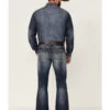 Rock & Roll Denim Men's Medium Wash Pistol Regular Bootcut Jeans -Western Cowboy World 2000351103 400 P1