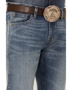 Rock & Roll Denim Men's Hooey Light Vintage Wash Revolver Stretch Slim Straight Jeans 9 Rock & Roll Denim Men's Hooey Light Vintage Wash Revolver Stretch Slim Straight Jeans -Western Cowboy World 2000351106 400 P4