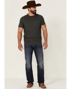 Moonshine Spirit Men's Winchester Dark Wash Stackable Stretch Straight Leg Jeans