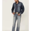 Cody James Core Men's Bear Down Light Wash Stretch Slim Bootcut Jeans 2 Cody James Core Men's Bear Down Light Wash Stretch Slim Bootcut Jeans -Western Cowboy World 2000351786 400 P1