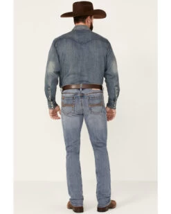 Cody James Core Men's Wild Ride Light Wash Performance Stretch Slim Straight Jeans -Western Cowboy World 2000351818 400 P4