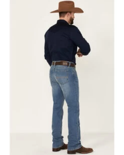 Cody James Men's Roughstock Medium Wash Rigid Slim Straight Jeans -Western Cowboy World 2000351838 400 P4
