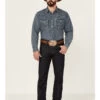 Cody James Men's Heeler Dark Wash Stretch Stackable Straight Leg Jeans -Western Cowboy World 2000351839 400 P1