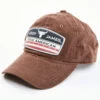 Cody James Men's Brown Corduroy True American Logo Patch Ball Cap -Western Cowboy World 2000351854 200 P1