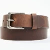 Hawx Men's Brown Casual Bomber Leather Belt