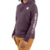 Carhartt Women's Relaxed Fit Heather Logo Sleeve Graphic Work Hoodie -Western Cowboy World 2000352813 500 P1