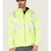 Carhartt Men's Hi-Vis Loose Fit Thermal Full-Zip Hooded Work Jacket