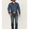Cinch Men's Jesse Medium Stonewash Performance Stretch Slim Straight Jeans -Western Cowboy World 2000355870 402 P1