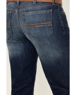 Cinch Men's Silver Label Medium Stonewash Performance Stretch Slim Straight Jeans 9 Cinch Men's Silver Label Medium Stonewash Performance Stretch Slim Straight Jeans -Western Cowboy World 2000355892 402 P4