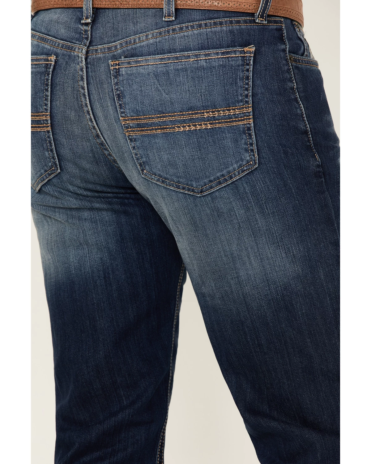 Cinch Men's Silver Label Medium Stonewash Performance Stretch Slim Straight Jeans 6 Cinch Men's Silver Label Medium Stonewash Performance Stretch Slim Straight Jeans - Image 4