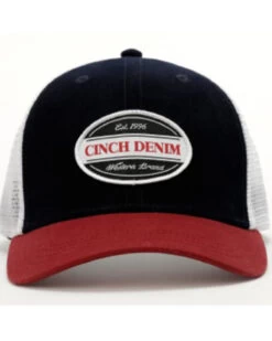 Cinch Men's Circle Logo Patch Trucker Cap -Western Cowboy World 2000355947 500 P3
