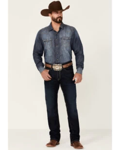 Ariat Men's M5 Newcastle Marshall Dark Wash Stretch Straight Leg Jeans