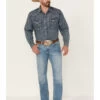 Ariat Men's M7 Hartwell Julian Medium Wash Stretch Slim Straight Jeans -Western Cowboy World 2000357128 400 P1