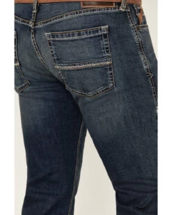 Ariat Men's M8 Grafton Sebastain Dark Wash Modern Stretch Slim Fit Jeans -Western Cowboy World 2000357129 400 P4