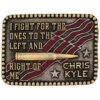 Montana Silversmiths Men's Left & Right Of Me Chris Kyle Belt Buckle -Western Cowboy World 2000357314 221 P1