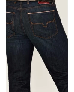 Kimes Ranch Men's Roger Dark Wash Stretch Slim Bootcut Jeans -Western Cowboy World 2000358676 400 P4
