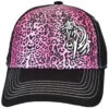 Cowgirl Hardware Girls' Leopard Print Bell Horse Solid-Back Ball Cap -Western Cowboy World 2000359213 001 P1