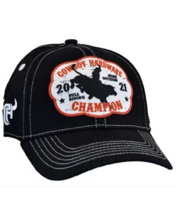 Cowboy Hardware Boys' Champion Buckle Patch Solid-Back Ball Cap