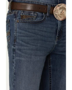 RANK 45 Men's Shotgun Wash Stackable Slim Straight Stretch Performance Jeans -Western Cowboy World 2000359243 415 P2