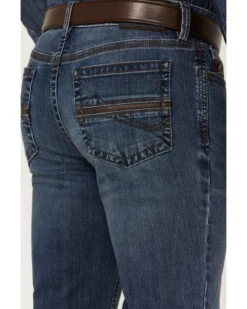 RANK 45 Men's Shotgun Wash Stackable Slim Straight Stretch Performance Jeans -Western Cowboy World 2000359243 415 P4