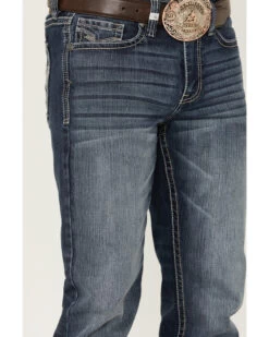 Cody James Men's Moonlight Medium Wash Stretch Slim Straight Jeans -Western Cowboy World 2000359291 414 P2