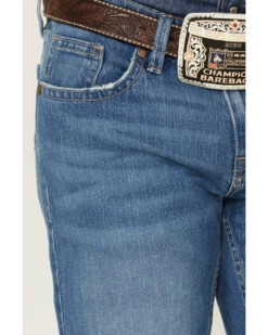 Cody James Men's Buffalo Stackable Medium Wash Stretch Straight Denim Jeans -Western Cowboy World 2000359297 414 P2