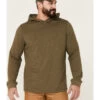 Brothers & Sons Men's Solid Heather Slub Long Sleeve Hooded Sweatshirt -Western Cowboy World 2000359483 341 P1