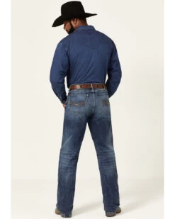 Wrangler 20X Men's Hanford Medium Wash Stretch Extreme Relaxed Straight Jeans -Western Cowboy World 2000359712 414 P3