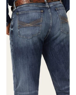 Wrangler 20X Men's Hanford Medium Wash Stretch Extreme Relaxed Straight Jeans -Western Cowboy World 2000359712 414 P4