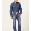 Wrangler Retro Men's Buxley Stretch Relaxed Fit Low Rise Bootcut Jeans -Western Cowboy World 2000359724 414 P1