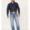Rock 47 By Wrangler Men's Barlow Light Wash Slim Straight Jeans 2 Rock 47 By Wrangler Men's Barlow Light Wash Slim Straight Jeans -Western Cowboy World 2000359726 412 P1