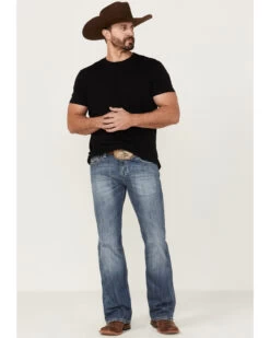 Rock & Roll Denim Men's Pistol Regular Bootcut Jeans -Western Cowboy World 2000360318 400 P3