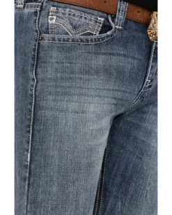 Rock & Roll Denim Men's Pistol Regular Bootcut Jeans -Western Cowboy World 2000360318 400 P4