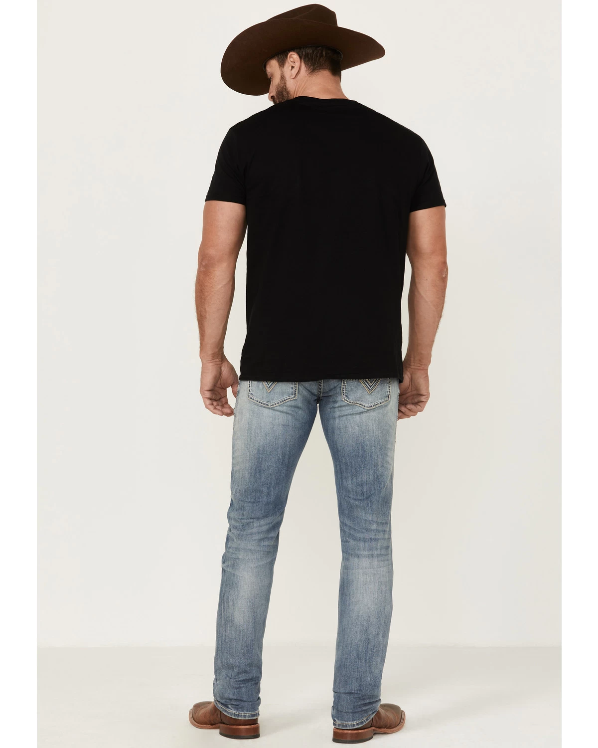 Rock & Roll Denim Men's Rifle Stretch Regular Skinny Jeans 3 Rock & Roll Denim Men's Rifle Stretch Regular Skinny Jeans