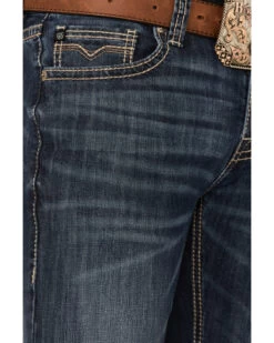 Rock & Roll Denim Men's Pistol Reflex Stretch Regular Straight Jeans 9 Rock & Roll Denim Men's Pistol Reflex Stretch Regular Straight Jeans -Western Cowboy World 2000361611 400 P4