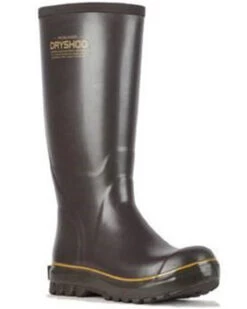 Dryshod Men's Mudslinger High Gusset Non Marking Cool Clad Premium Rubber Farm Boots